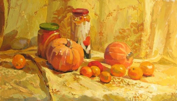 Холодная гамма в живописи