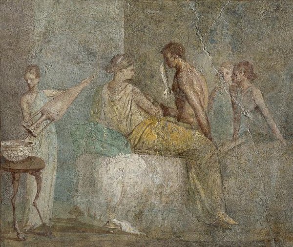 Античные фрески Помпеи