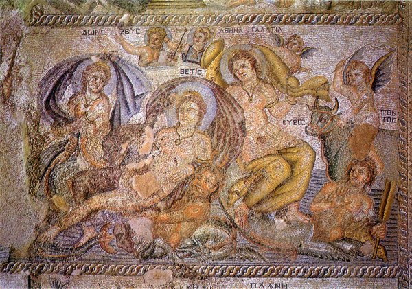 Этрусские гробницы фрески пир