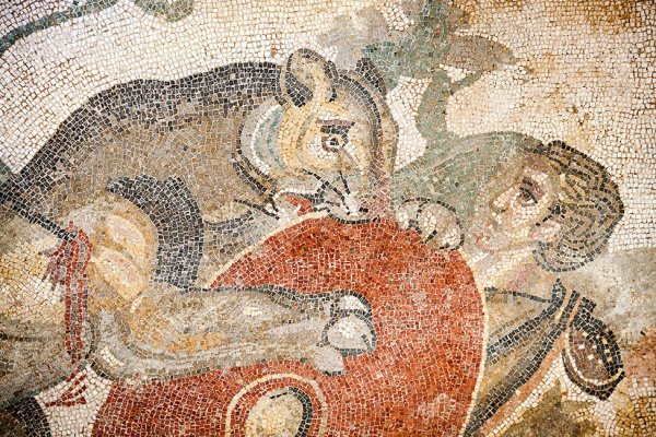 Фрески древней Греции