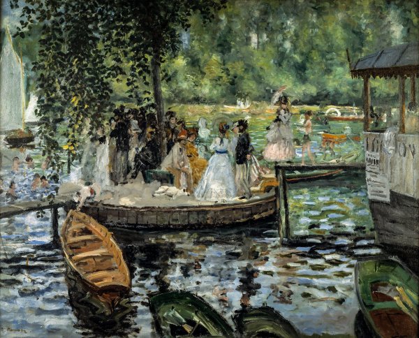 Пьер Огюст Ренуар лягушатник