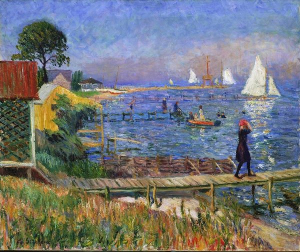 William James Glackens купальщицы
