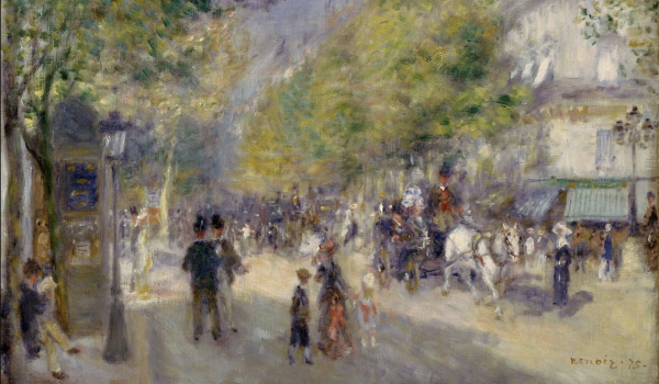 Пьер Огюст Ренуар прогулка