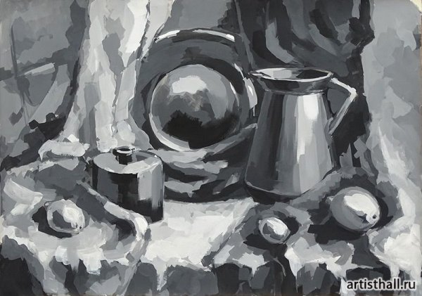 Ахроматические цвета композиция