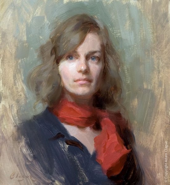 Академическая живопись портрет Репин