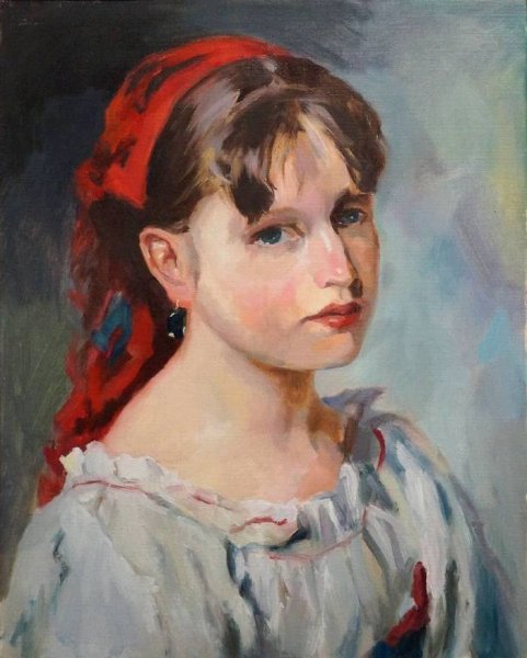 Академическая живопись портрет