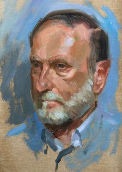 Полуфигура Академическая живопись