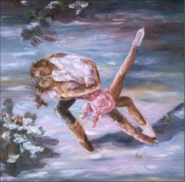 Фигурное катание живопись