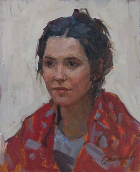 Академический портрет маслом