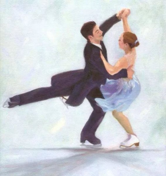 Фигурное катание живопись