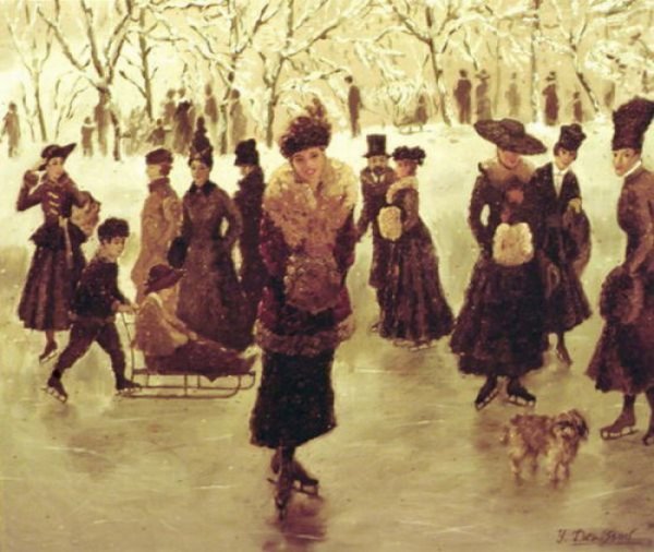 Фигурное катание 20 век дети