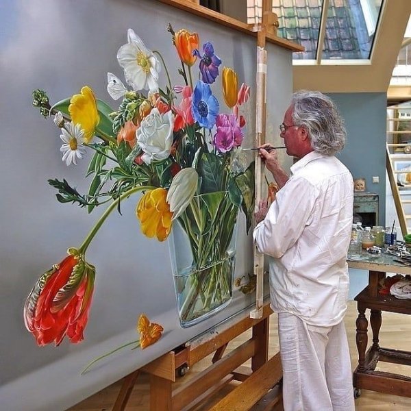 Художник Тжальф Спарнаай Tjalf Sparnaay