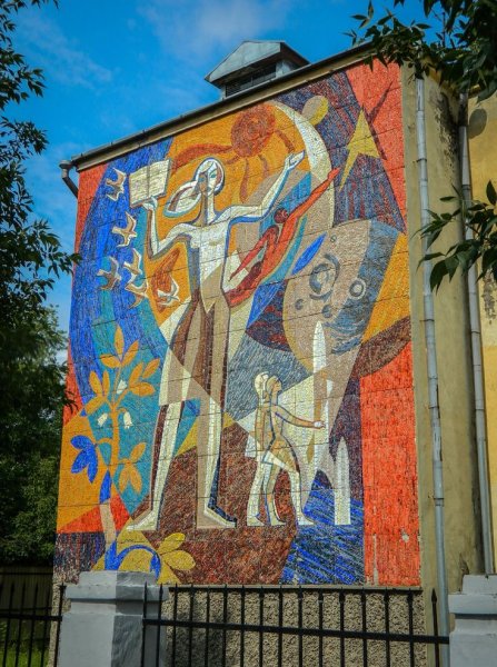 Советская монументальная мозаика Энергетика