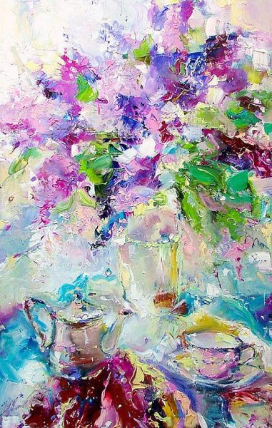 Светлые цвета в живописи