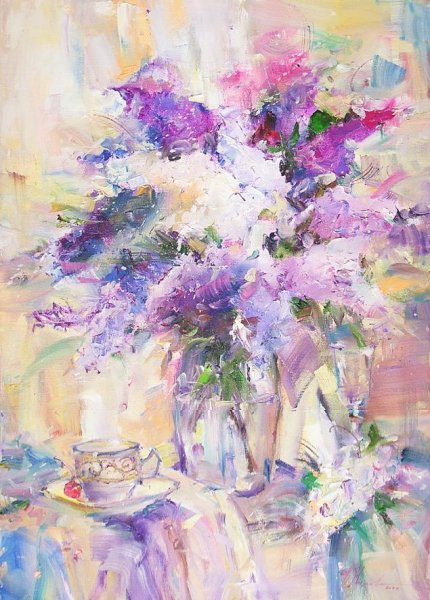 Абстракция картины маслом классика