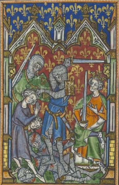 Средневековая живопись книжная миниатюра ангел