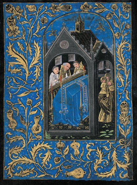 Средневековая европейская книжная миниатюра