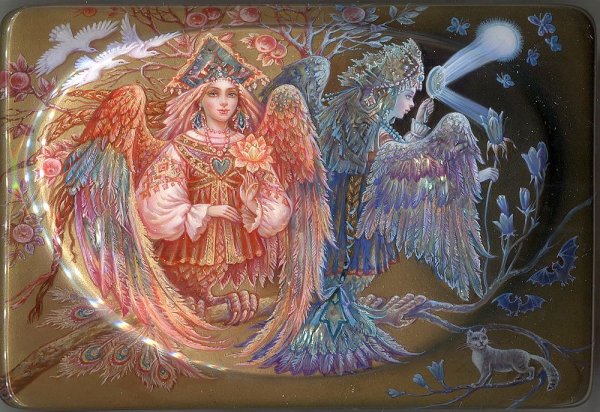 Птица Сирин алконост и Гамаюн