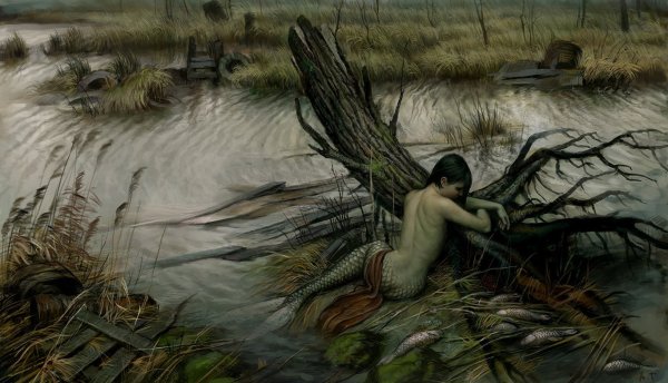 Русалка нечисть славянской мифология