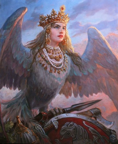 Славянская мифология Сирин алконост и Гамаюн
