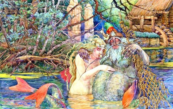 Виктор Корольков художник Берегиня