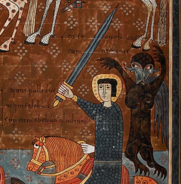 Готическая книжная миниатюра средневековья