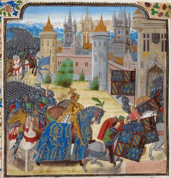 Искусство книжной миниатюры Готика Франция 13 век