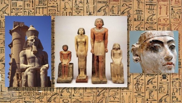 Скульптура древнего царства древнего Египта