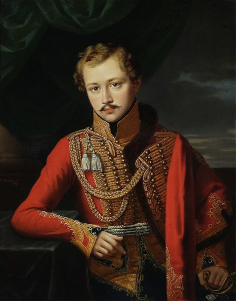 Русский Гусар ПОРУЧИК портрет