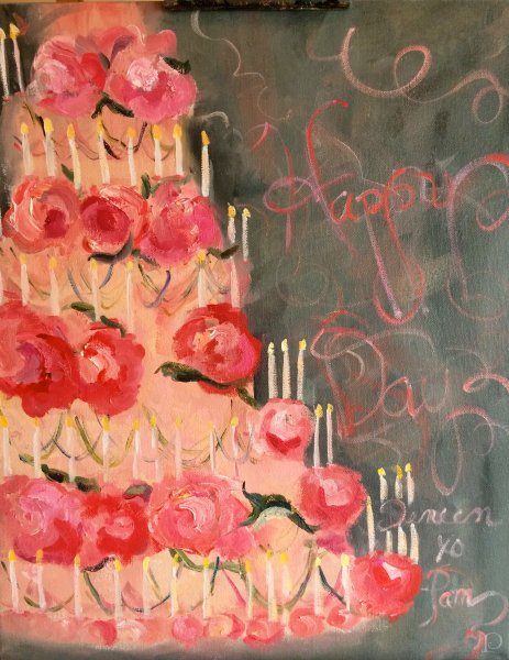 С днем рождения живопись