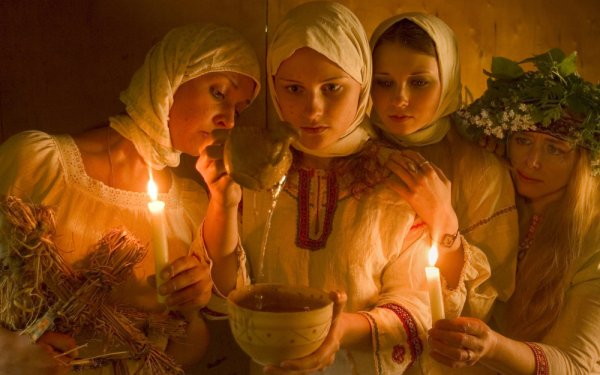 Святочные посиделки Маковский