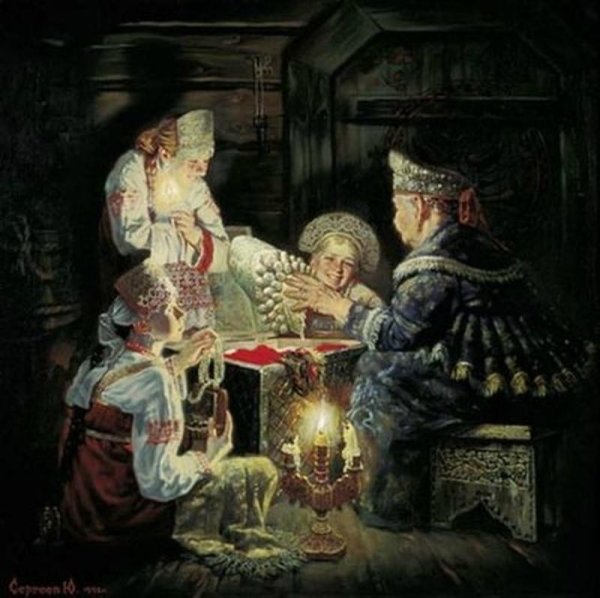 Сергеев Юрий святочные картины