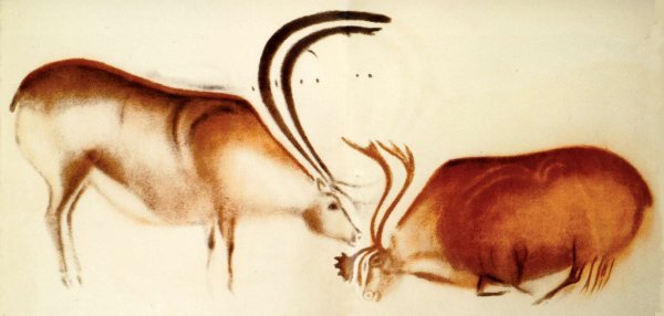 Олень пещера фон-де-Гом Франция