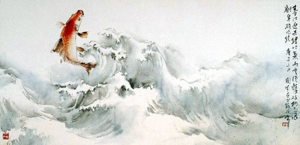 Ворона тушью