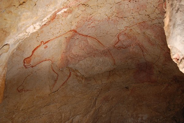 Пещера Монтеспан живопись