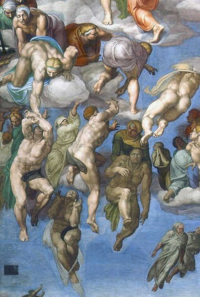 Микеланджело картины Сикстинская капелла