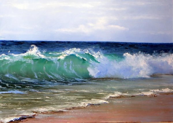 Игорь Сахаров море волна морской Прибой