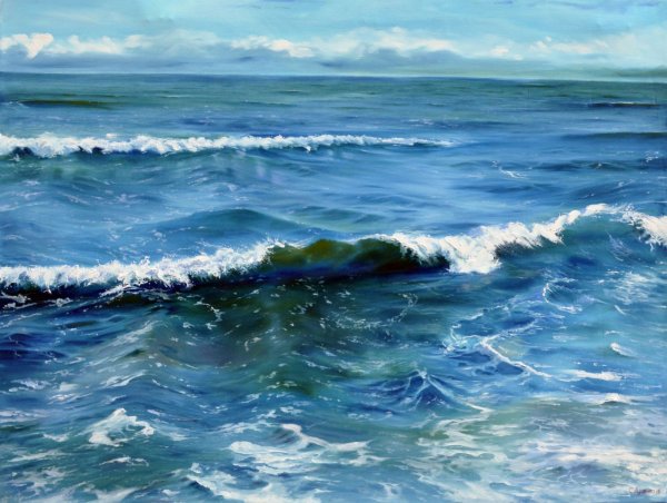 Художник Луценко Сергей Сергеевич море