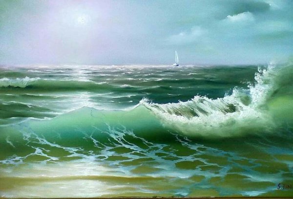 Морской пейзаж Сергей Лим