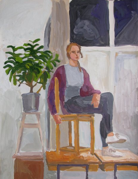 Фигура человека живопись