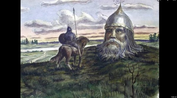 Голова богатыря из Руслана и Людмилы