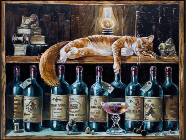 Алкоголь в живописи