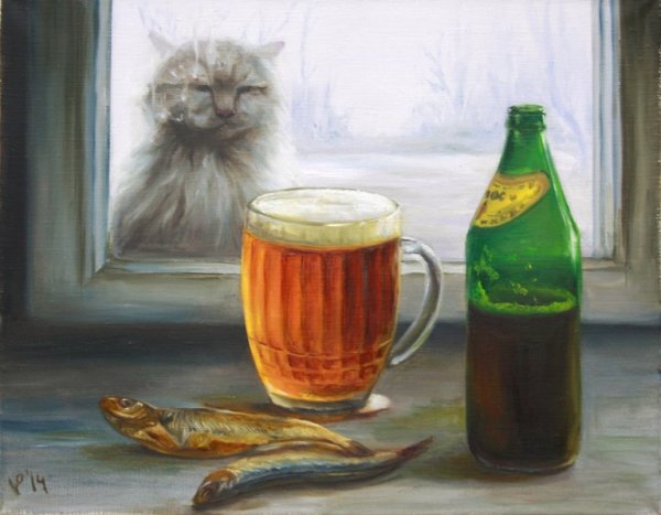 Пивные кружки в живописи