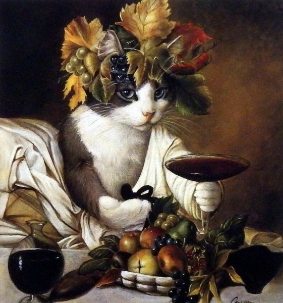 Картина котики