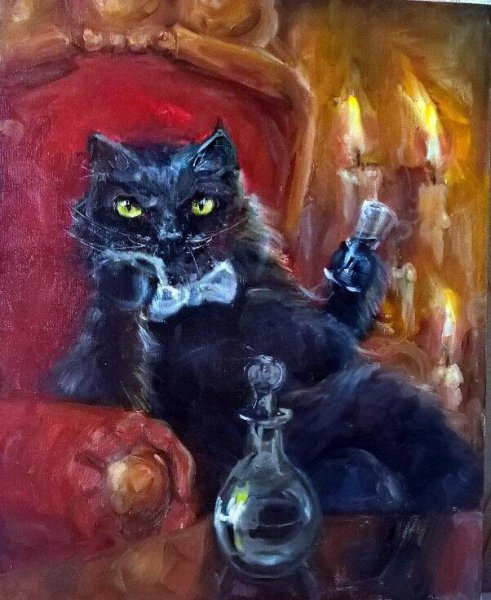 Кот Бегемот из мастера и Маргариты