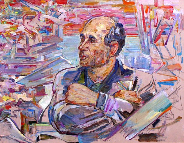 Художник Корбаков портрет поэта Рубцова Николая