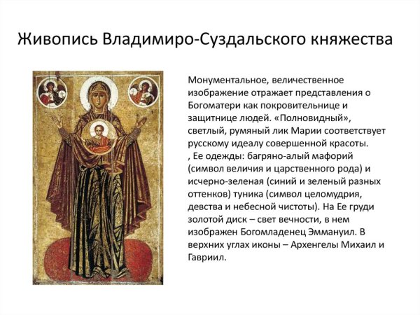 Икона Владимиро-Суздальская Оранта