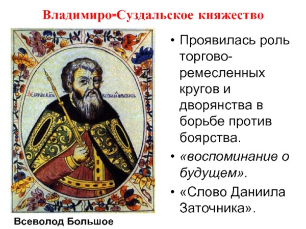 Культура Владимиро-Суздальской Руси