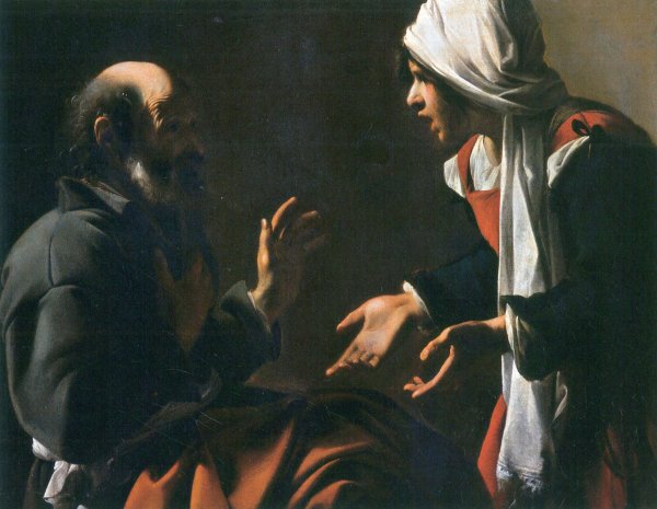 Отречение Петра картина