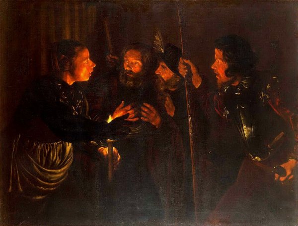 Сегерс, Герард - отречение апостола Петра